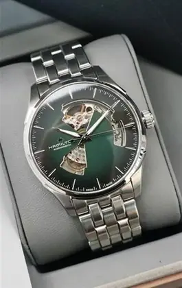 Hamilton Jazzmaster Open Heart Chính Hãng